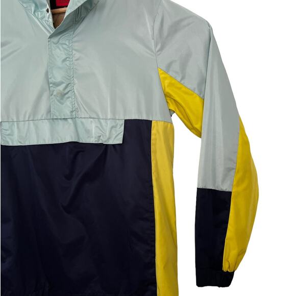 Killion Mens Pullover Hooded Jacket Color Block M Medium - Picture 3 of 6